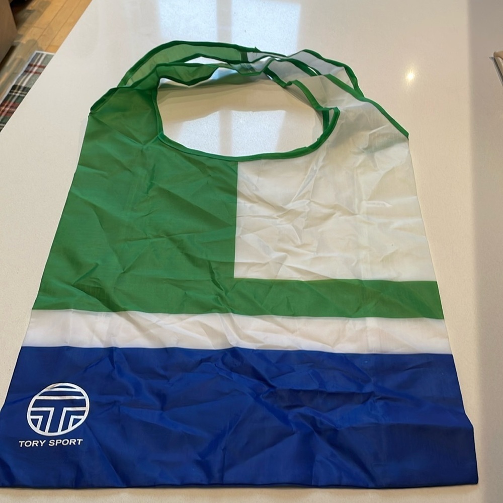 Tory Sport Reusable Nylon Sport Bag, Great for Pickleball Paddles/Balls